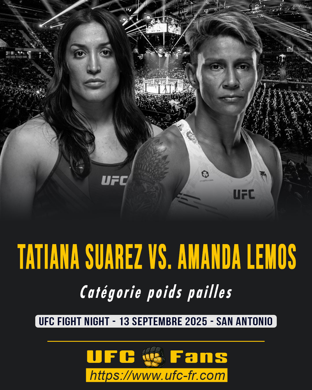 UFC ON ESPN+ 117 - Tatiana Suarez vs Amanda Lemos