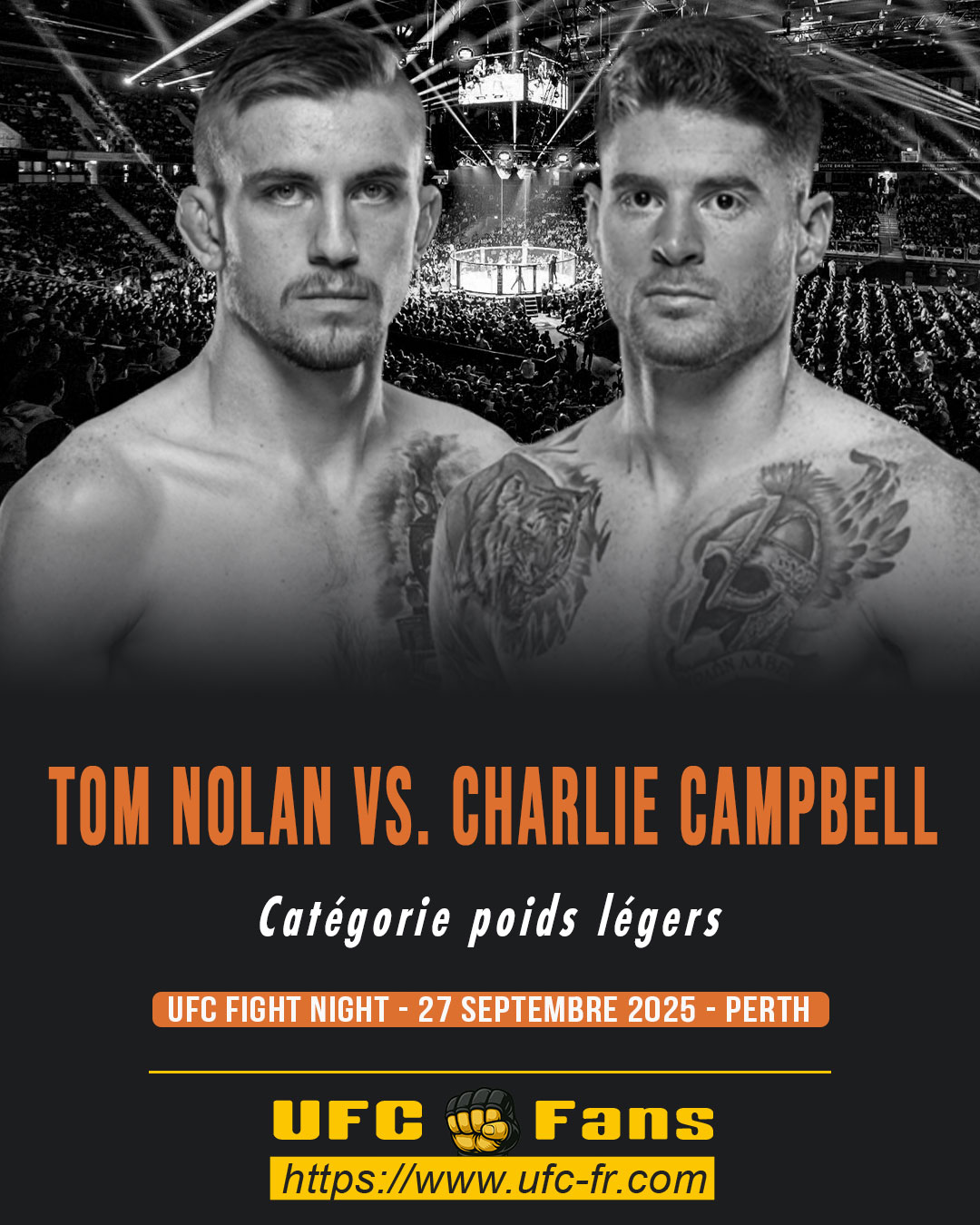 UFC ON ESPN+ 118 - Tom Nolan vs Charlie Campbell