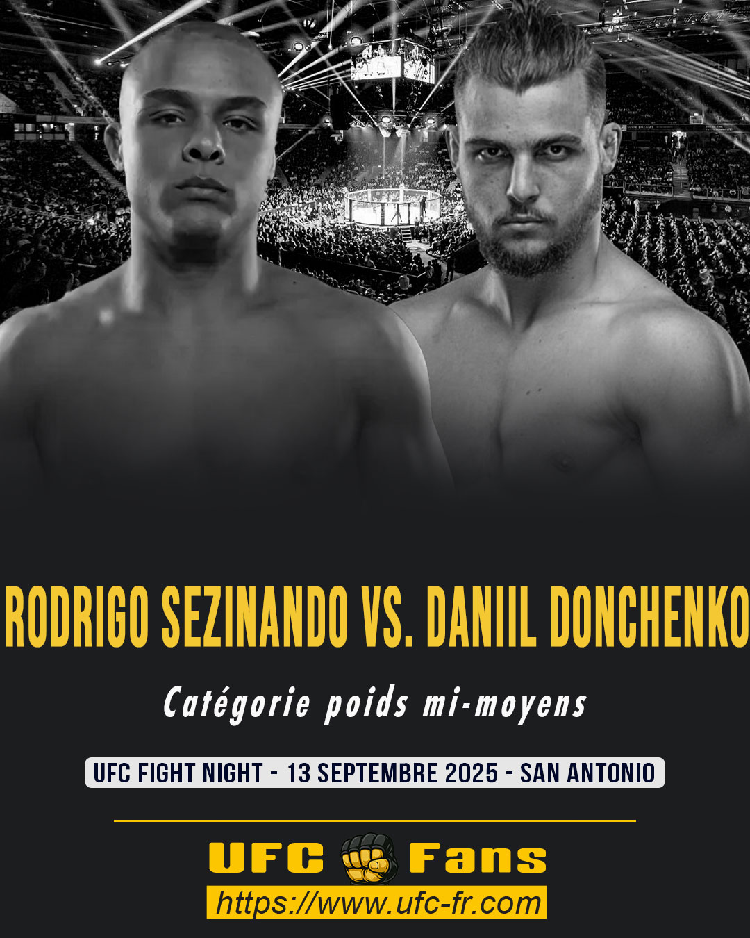 UFC ON ESPN+ 117 - Rodrigo Sezinando vs Daniil Donchenko