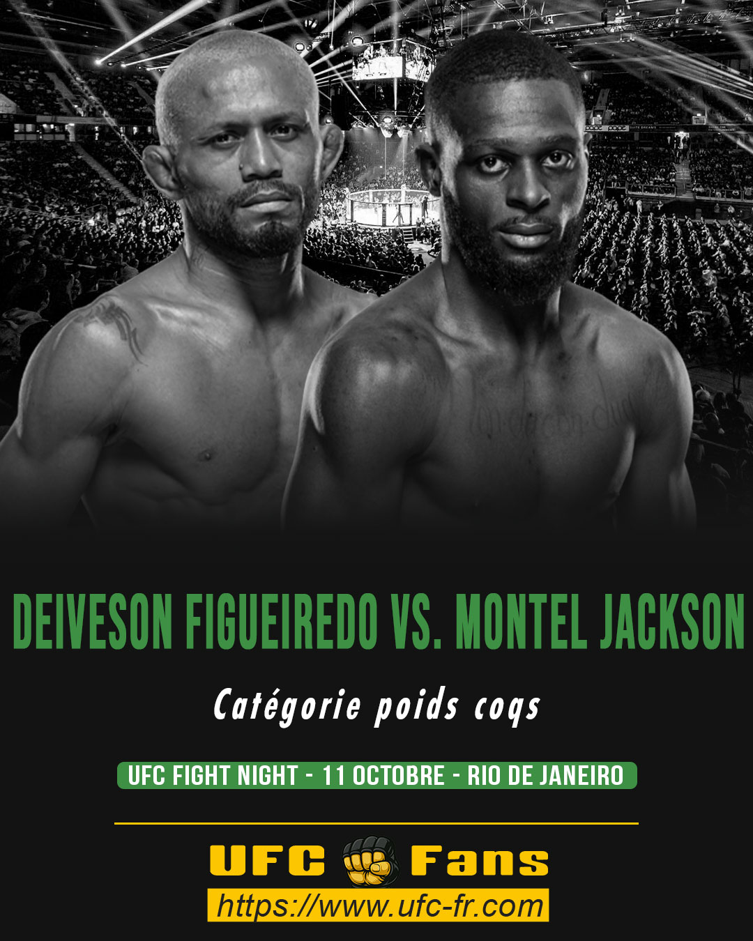 UFC FIGHT NIGHT - Deiveson Figueiredo vs Montel Jackson