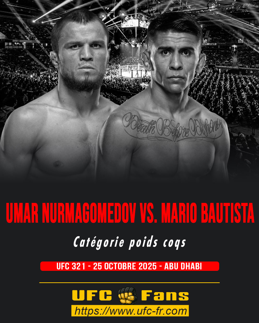 UFC 321 - Umar Nurmagomedov vs Mario Bautista