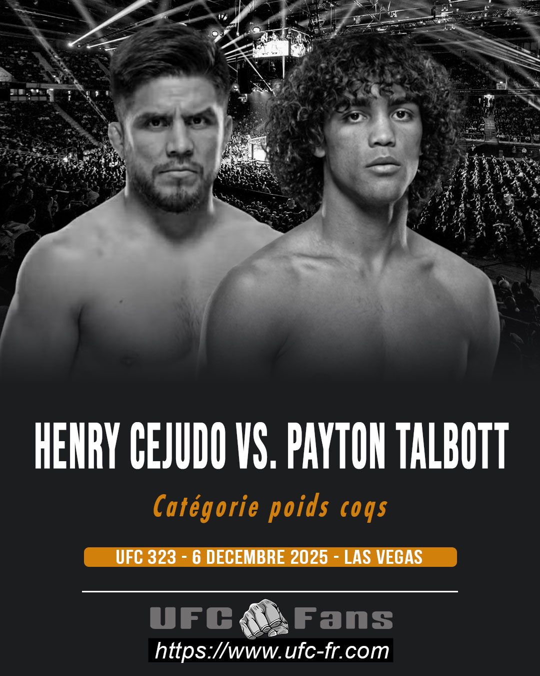 UFC 323 - Henry Cejudo vs Payton Talbott