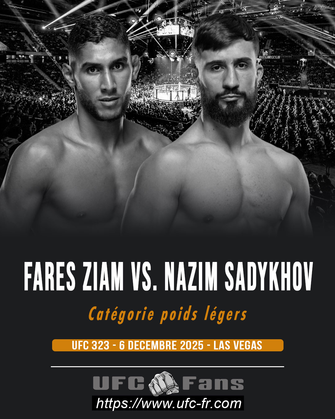 UFC 323 - Fares Ziam vs Nazim Sadykhov