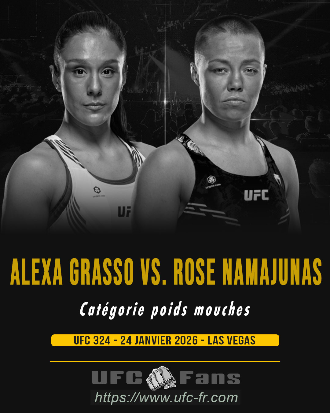 UFC 324 - Alexa Grasso vs Rose Namajunas