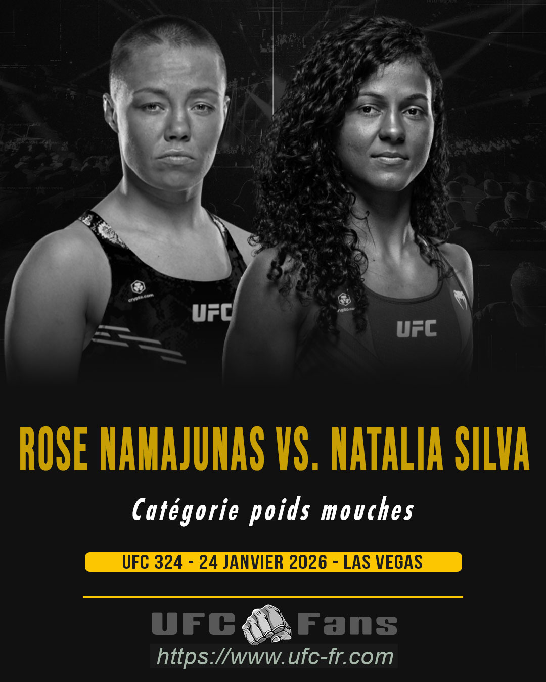 UFC 324 - Rose Namajunas vs Natalia Silva