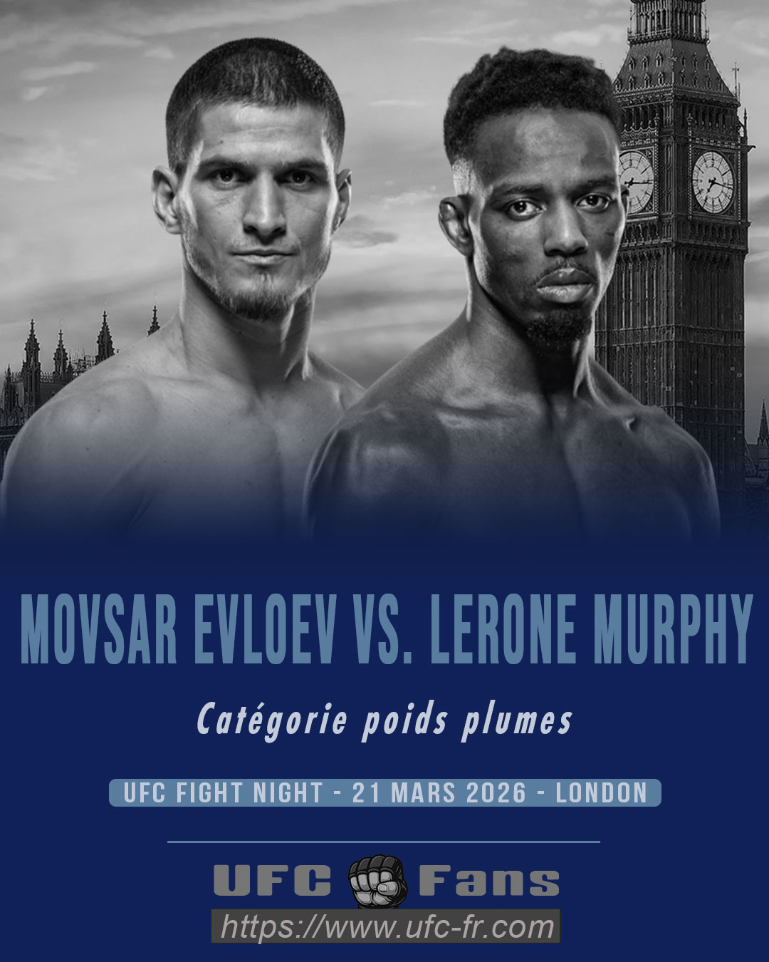 UFC FIGHT NIGHT 270 - Movsar Evloev vs Lerone Murphy