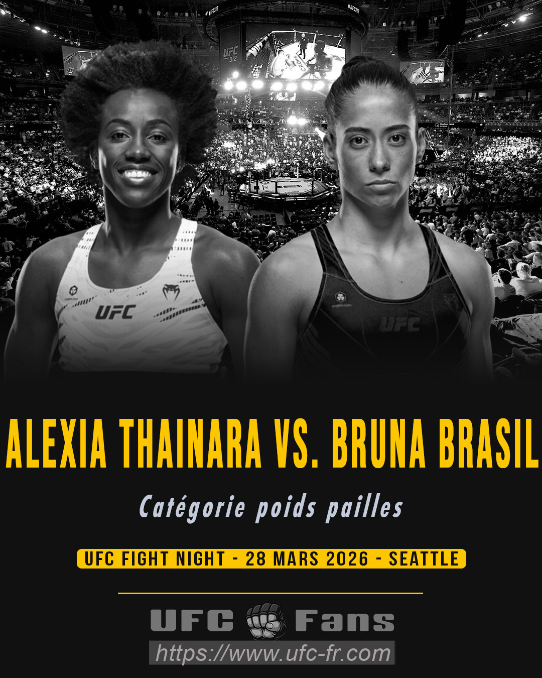 UFC FIGHT NIGHT 271 - Alexia Thainara vs Bruna Brasil