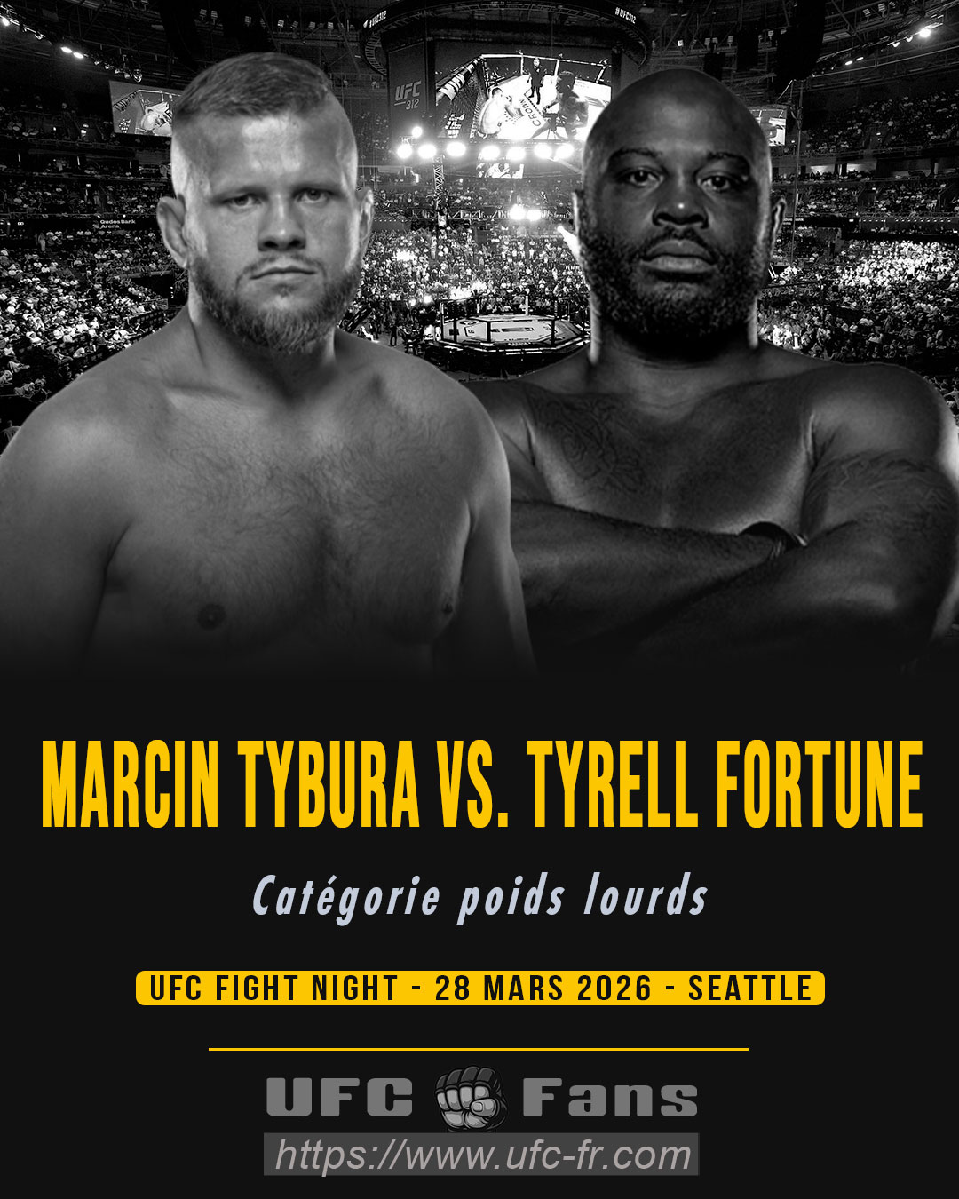 UFC FIGHT NIGHT 271 - Marcin Tybura vs Tyrell Fortune UFC FIGHT NIGHT 271 - Marcin Tybura vs Tyrell Fortune