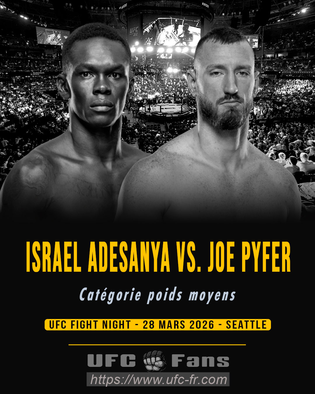 UFC FIGHT NIGHT 271 - Israel Adesanya vs Joe Pyfer