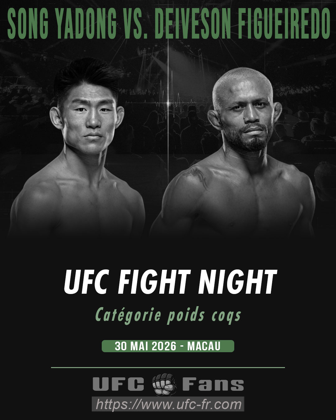UFC FIGHT NIGHT - Song Yadong vs Deiveson Figueiredo