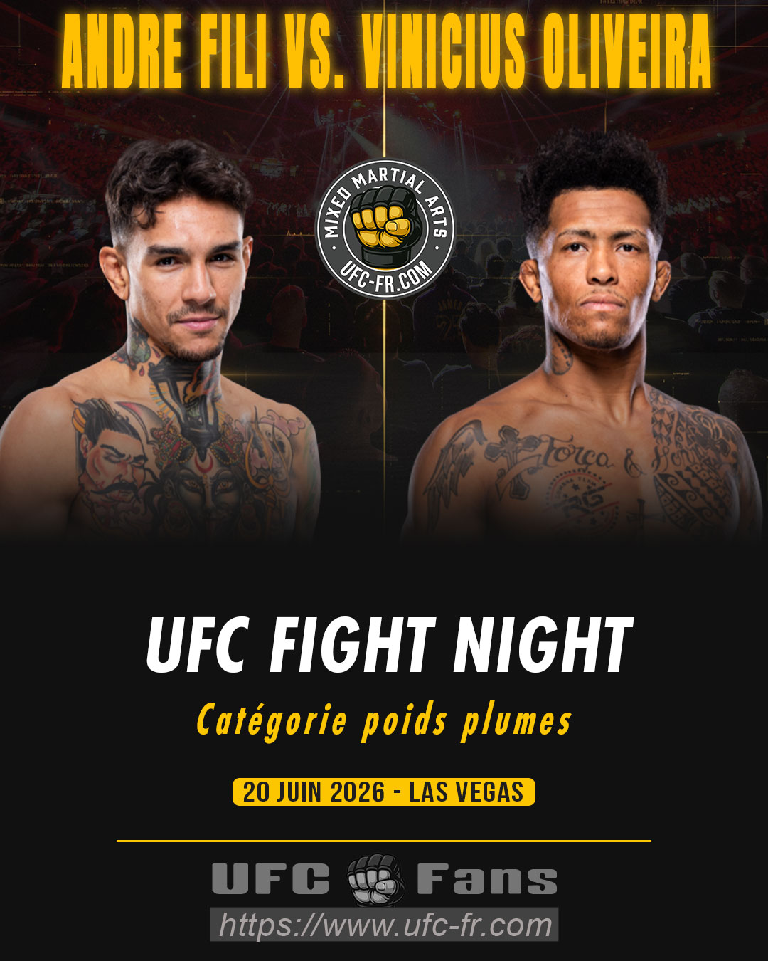 UFC FIGHT NIGHT 279 - Andre Fili vs Vinicius Oliveira UFC FIGHT NIGHT 279 - Andre Fili vs Vinicius Oliveira