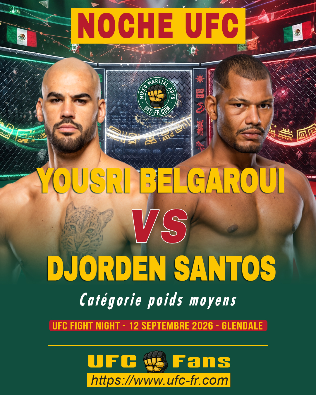 UFC FIGHT NIGHT 288 - Yousri Belgaroui vs Djorden Santos UFC FIGHT NIGHT 288 - Yousri Belgaroui vs Djorden Santos