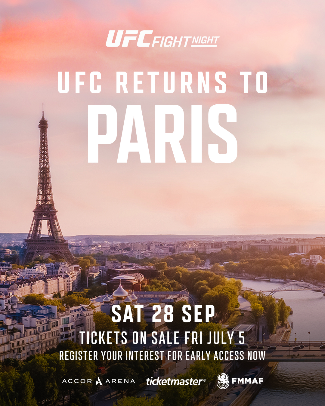 UFC PARIS 3 UFC Fans