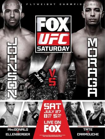 UFC ON FOX 8 - JOHNSON VS. MORAGA