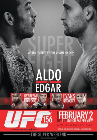 UFC 156 - ALDO VS. EDGAR
