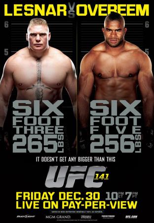 UFC 141 - LESNAR VS. OVEREEM