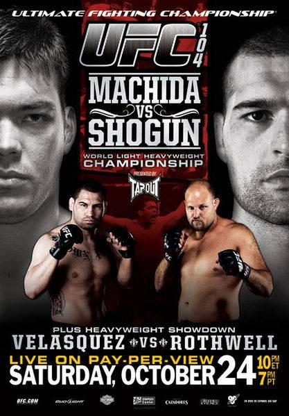 UFC 104 - MACHIDA VS. SHOGUN