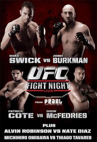 UFC FIGHT NIGHT 12 - SWICK VS. BURKMAN