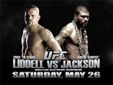 UFC 71 - LIDDELL VS. JACKSON