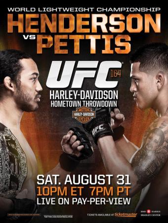 UFC 164 - HENDERSON VS. PETTIS 2