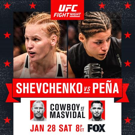 UFC ON FOX 23 - SHEVCHENKO VS. PENA