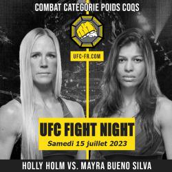 UFC FIGHT NIGHT - HOLM VS. BUENO SILVA