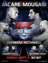 UFC FIGHT NIGHT 50 - JACARE VS. MOUSASI 2