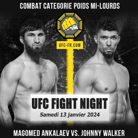 UFC ON ESPN+ 92 - ANKALAEV VS. WALKER 2