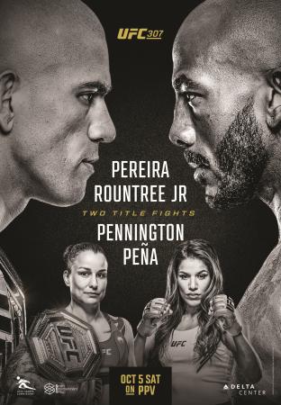 UFC 307 - PEREIRA VS. ROUNTREE