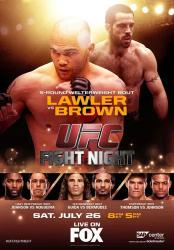 UFC ON FOX 12 - LAWLER VS. BROWN