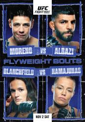 UFC ON ESPN+ 104 - MORENO VS. ALBAZI