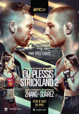 UFC 312 - DU PLESSIS VS. STRICKLAND 2