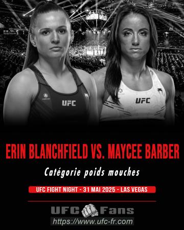 UFC FIGHT NIGHT - BLANCHFIELD VS. BARBER