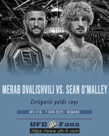 UFC 316 - DVALISHVILI VS. O'MALLEY