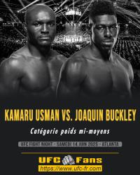 UFC FIGHT NIGHT - USMAN VS. BUCKLEY