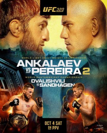 UFC 320 - ANKALAEV VS. PEREIRA 2
