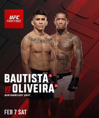 UFC FIGHT NIGHT 266 - BAUTISTA VS. OLIVEIRA