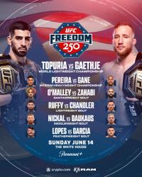 UFC FREEDOM 250 - TOPURIA VS. GAETHJE