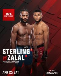 UFC FIGHT NIGHT 274 - STERLING VS. ZALAL
