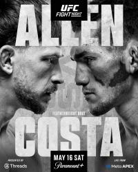 UFC FIGHT NIGHT 276 - ALLEN VS. COSTA