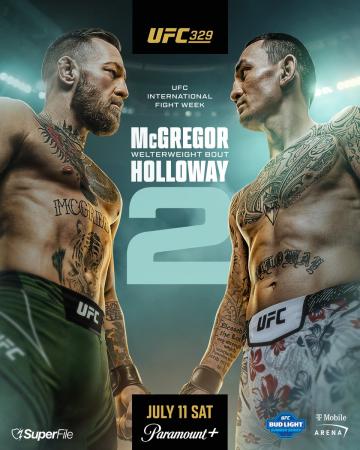 UFC 329 - HOLLOWAY VS. MCGREGOR 2