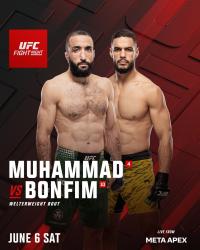 UFC FIGHT NIGHT 278 - MUHAMMAD VS. BONFIM
