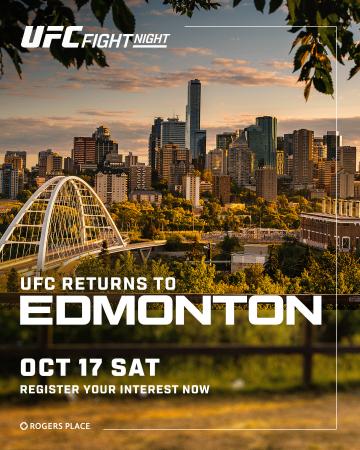 UFC FIGHT NIGHT - EDMONTON