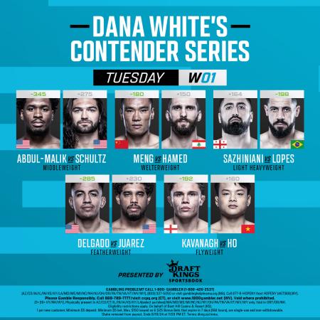 Contender Series 2024 - Week 1
