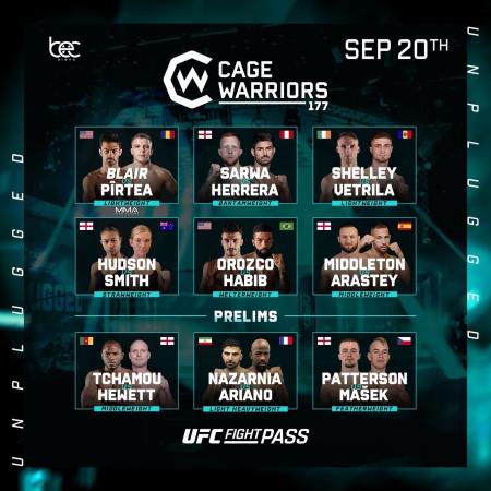 Cage Warriors 177 - Unplugged