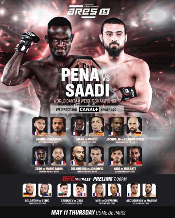 Ares 15 - Pena vs. Saadi