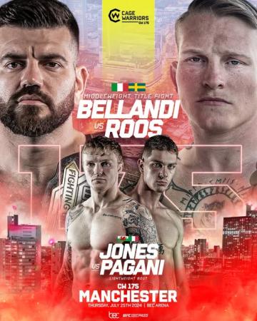 Cage Warriors 175 - Bellandi vs. Roos