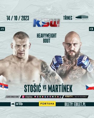KSW 87 - Martinek vs. Stosic