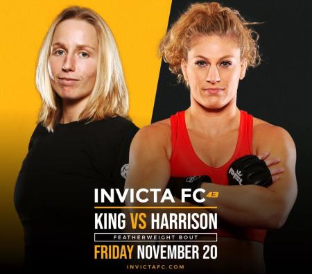Invicta FC 43 - King vs. Harrison