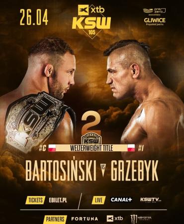 KSW 105 - Bartosinski vs. Grzebyk
